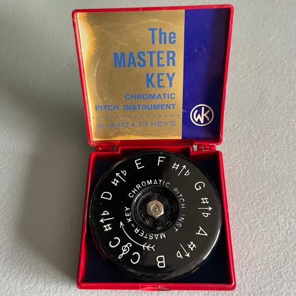 The Master Key 13 Keys Chromatic Pitch Instrument W.Kratt - Picture 3 of 6